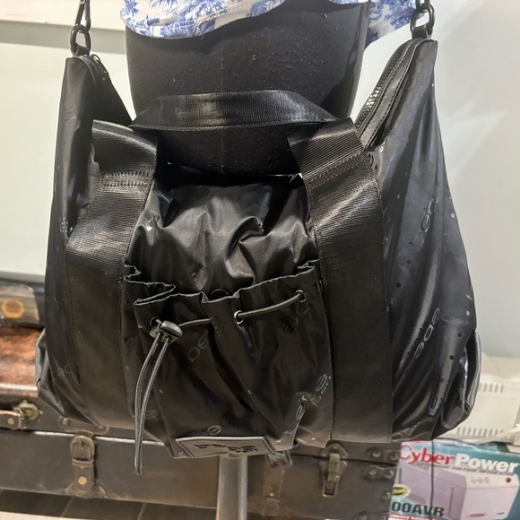 NWOT❤️BEBE Everyday Signature Nylon Tote - Picture 1 of 8